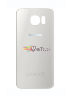 Καπάκι Μπαταρίας Samsung SM-G920F Galaxy S6 Original Λευκό GU46-6GG + Ταινία Διπλής Όψεως Ανταλλακτικά